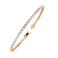 Elegant Baguette Diamond Line Bracelet