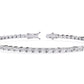 Elegant Baguette Diamond Line Bracelet