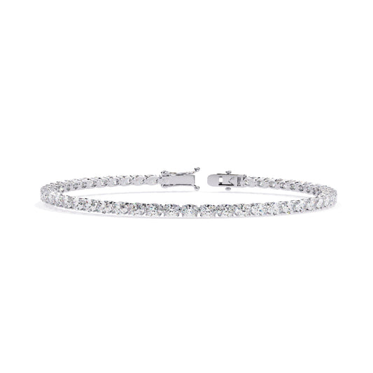 Round Diamond Tennis Bracelet