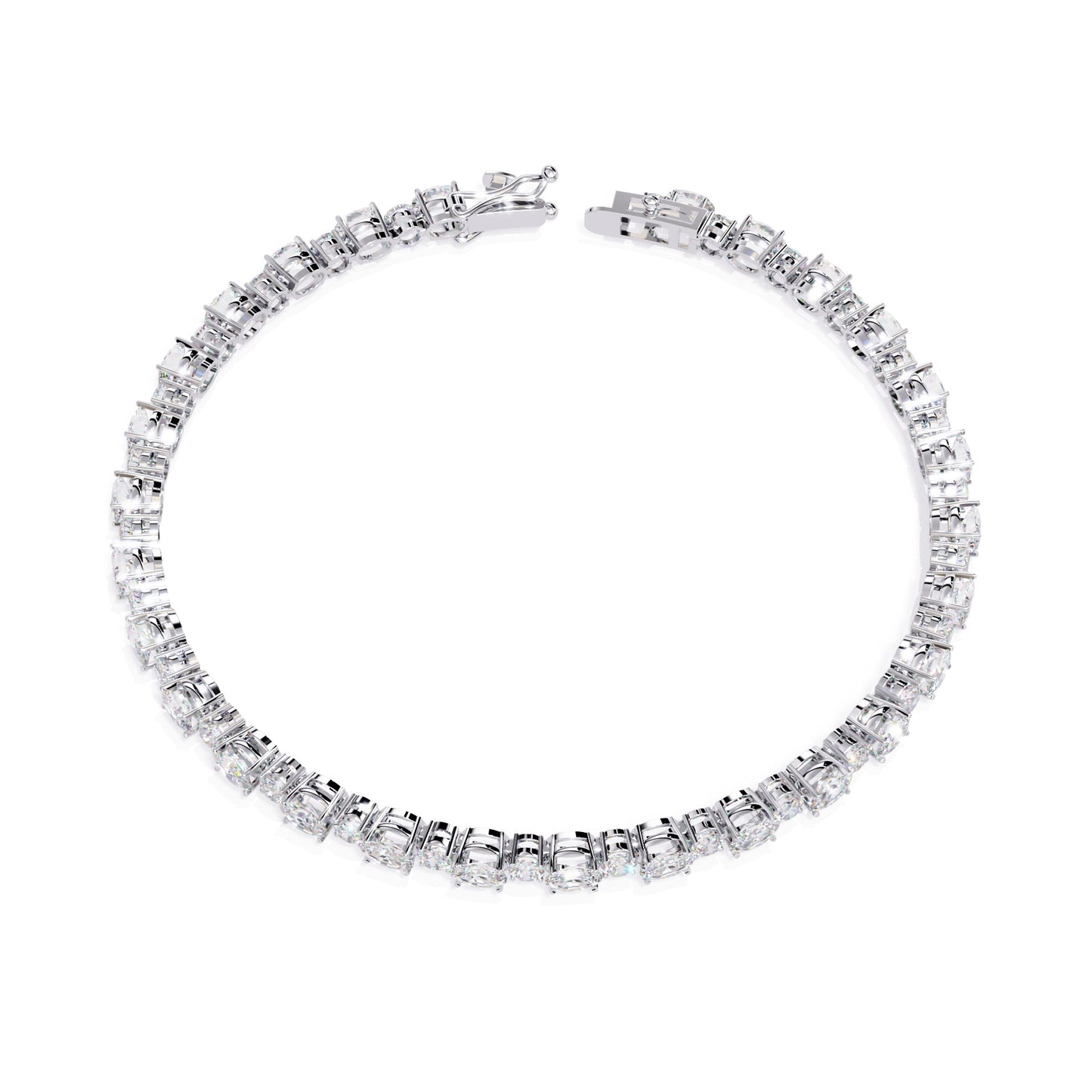 Cubic Zirconia Tennis Bracelet