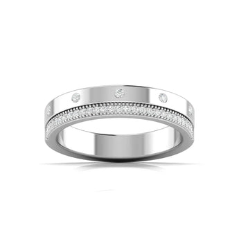 Buy Basel Setting Diamond Eternity Ring from Ivana Jewels Best lab grown diamond jewellery brand
