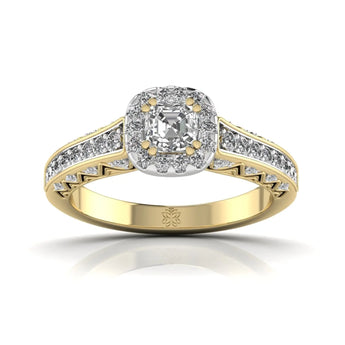 Buy Beryl Solitaire Diamond Engagement Ring from Ivana Jewels Best lab grown diamond jewellery brand