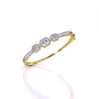 Buy Minimalist Diamond Bracelet from Ivana Jewels Best lab grown diamond jewellery brand