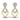 Buy Blinging Lab Grown Diamond Dangler Earring from Ivana Jewels Best lab grown diamond jewellery brand