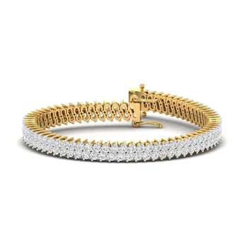 Elegant  Diamond Tennis Bracelet Best lab grown diamond jewellery brand