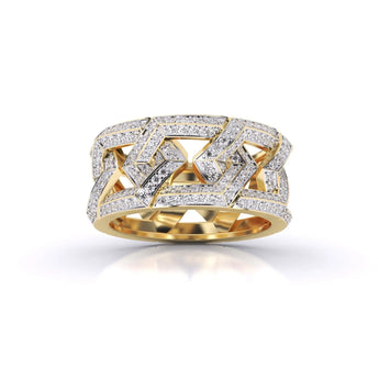 Buy Brilliant Round Cut Diamond Eternity Ring from Ivana Jewels Best lab grown diamond jewellery brand