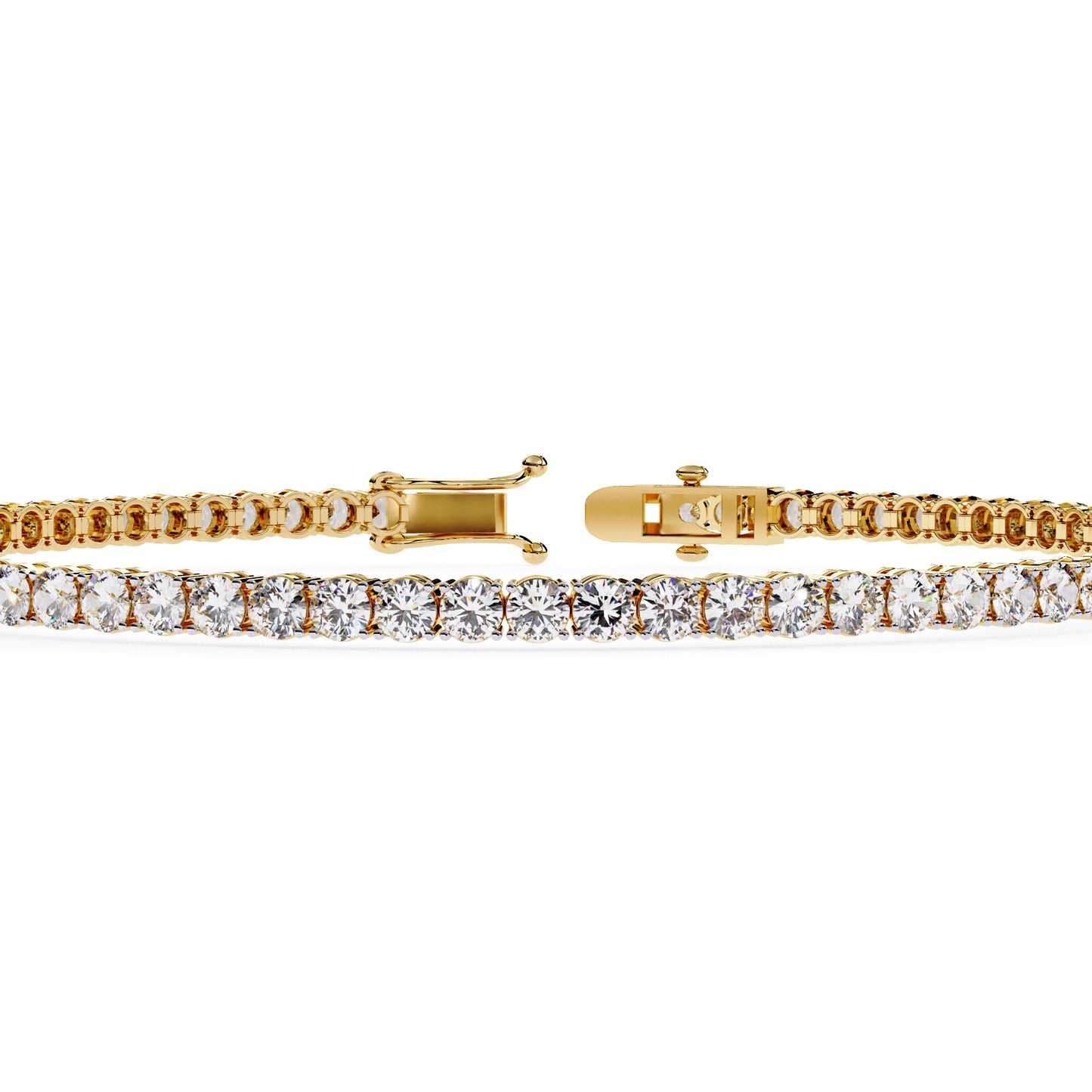 Diamond Bracelet with Round Brilliant Diamonds