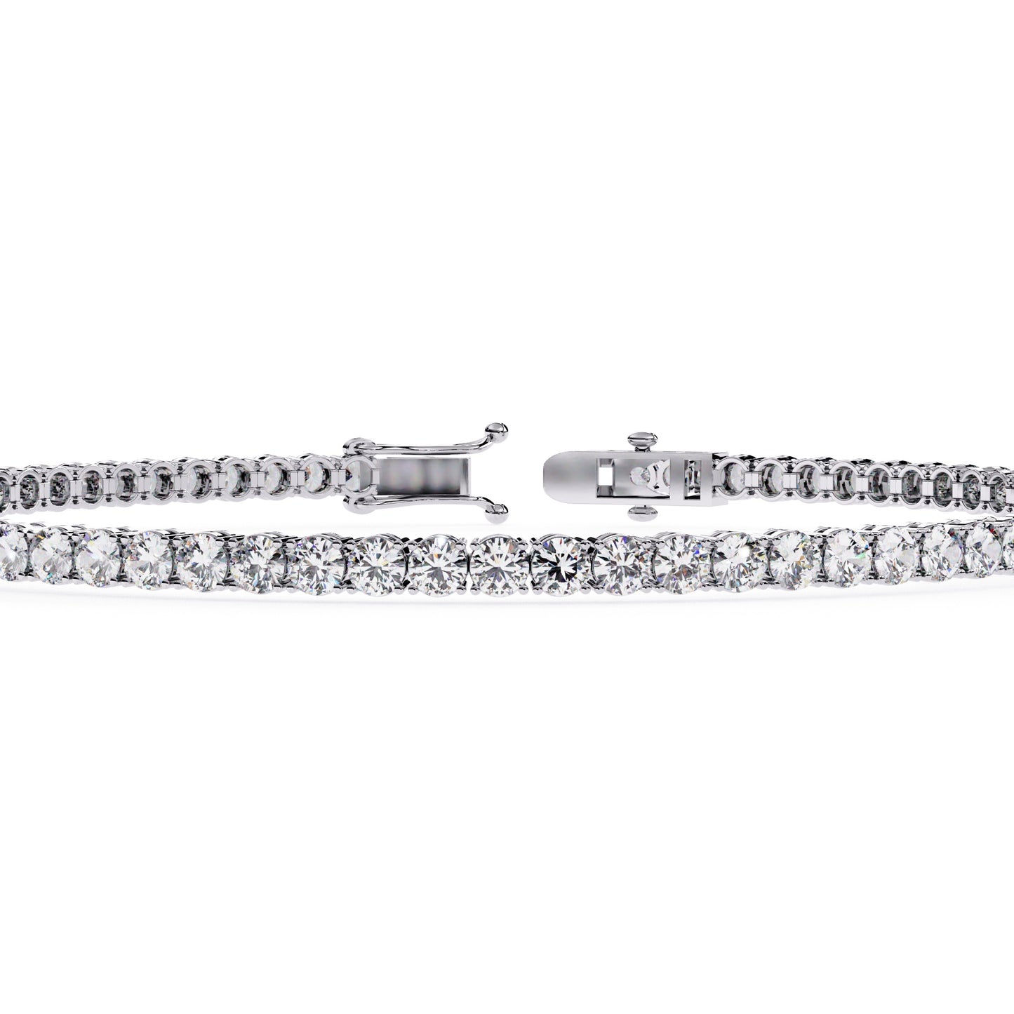 Diamond Bracelet with Round Brilliant Diamonds