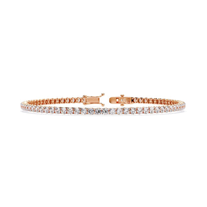 Diamond Bracelet with Round Brilliant Diamonds