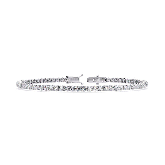 Diamond Bracelet with Round Brilliant Diamonds