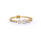 Fancy & Round Shape Diamonds Classy Bracelet