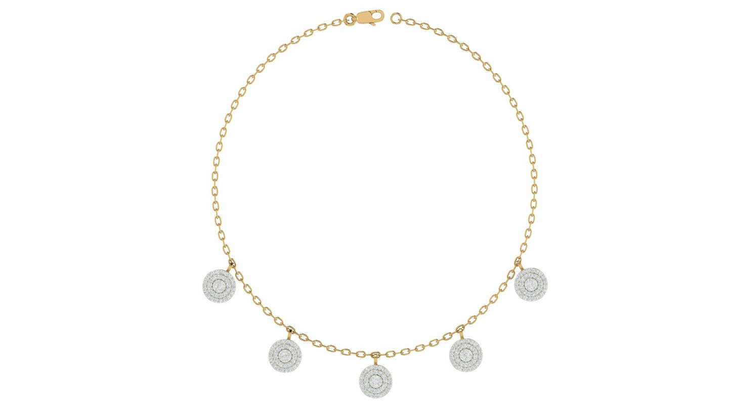 Round-Laced Necklace