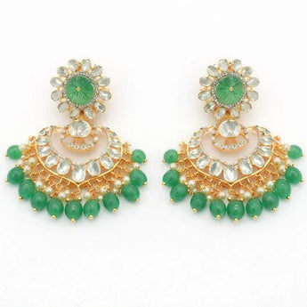 Victorian Polki Diamond Statement Earrings