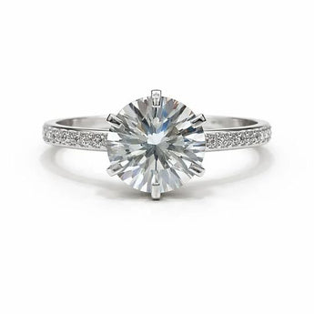 3.38 Carat Diamond Multi-Row Fashion Band in White Gold