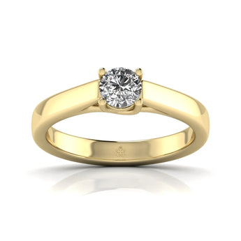 Buy Celestial Solitaire Casual Diamond Ring at Ivana Jewels Best lab grown diamond jewellery brand