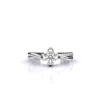 Buy Classic Ally Casual Diamond Ring at Ivana Jewels Best lab grown diamond jewellery brand