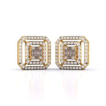 Buy Classic Chandelier Diamond Stud Earring from Ivana Jewels Best lab grown diamond jewellery brand