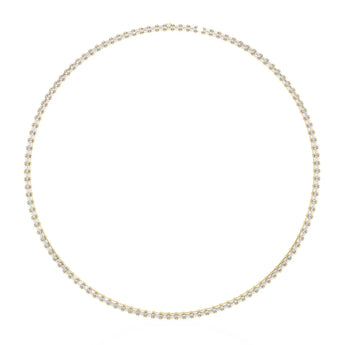 Classic Tennis Necklace Best lab grown diamond jewellery brand