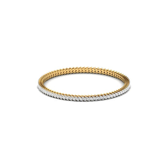 Buy Classic Marquise Diamond Gold Bangles Pair Ivana Jewels Best lab grown diamond jewellery brand