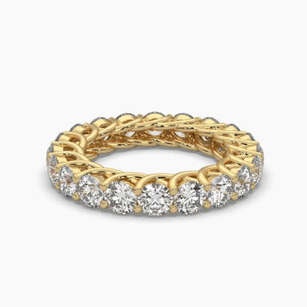 Buy Glow Band Diamond Eternity Ring from Ivana Jewels Best lab grown diamond jewellery brand