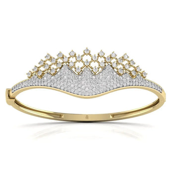 Buy Crown Style Diamond Bracelet from Ivana Jewels Best lab grown diamond jewellery brand