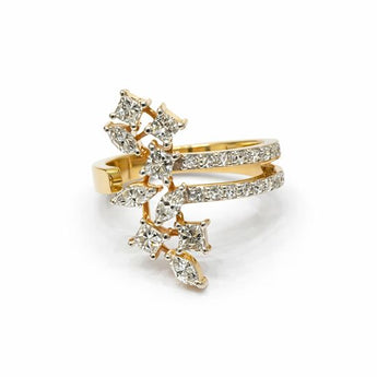 Stunning Multi-Stone Diamond Statement Ring