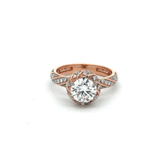 1.3 Carat Round Brilliant Diamond Ring