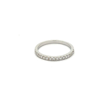 Classic Diamond Half Eternity Ring