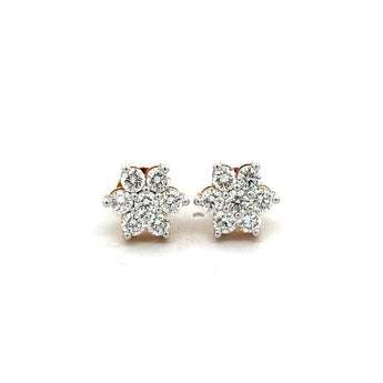 Sparkling Cluster Flower Design for Women
