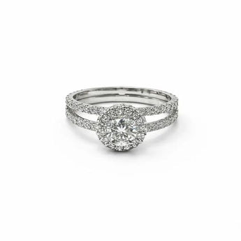 Elegant 1.58 Carat Round Diamond Engagement Ring