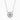 1.3 Carat Centre Solitaire Round Diamond Halo Pendant