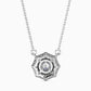 1.3 Carat Centre Solitaire Round Diamond Halo Pendant