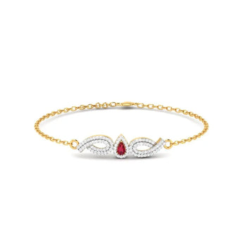 Dainty Diamond Gold Bracelet Best lab grown diamond jewellery brand