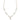 Buy Bow Delicate Diamond Minimalist Necklace at Ivana Jewels Best lab grown diamond jewellery brand