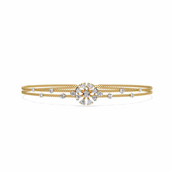 Buy Designer Accent Diamond Bracelet from Ivana Jewels Best lab grown diamond jewellery brand