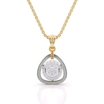 Buy Dewdrop Diamond Pendant Online from Ivana Jewels Best lab grown diamond jewellery brand