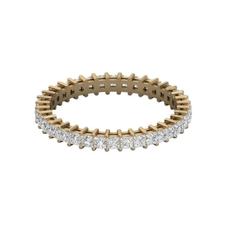 Buy Lab Grown Diamond Eternity Band Ring Online | Ivana Jewels Best lab grown diamond jewellery brand