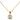 Shop Yellow Gold Solitaire Diamond Pendant Online | Ivana Jewels Best lab grown diamond jewellery brand