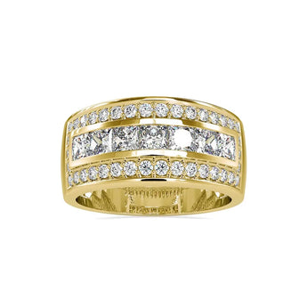 Buy Stacked Diamond Cocktail Ring at Ivana Jewels Best lab grown diamond jewellery brand