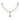 Diamond and Emerald Two-Row Necklace Best lab grown diamond jewellery brand