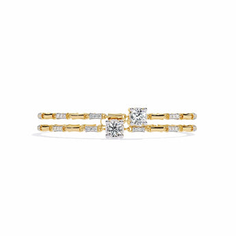 Buy Double Row Diamond Bracelet from Ivana Jewels Best lab grown diamond jewellery brand