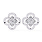 Four-Stone Clover Diamond Earrings