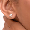 Dainty Bloom Diamond Earrings