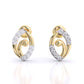 Allie Round Diamond Earrings