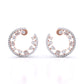 Multi Shape Open Hoop Earring