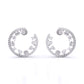 Multi Shape Open Hoop Earring