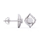 Sparkling Lab Grown Diamond Earrings