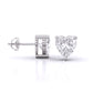 Fancy Heart shape Studs