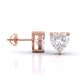 Fancy Heart shape Studs