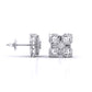 Antique Diamond Cluster Studs